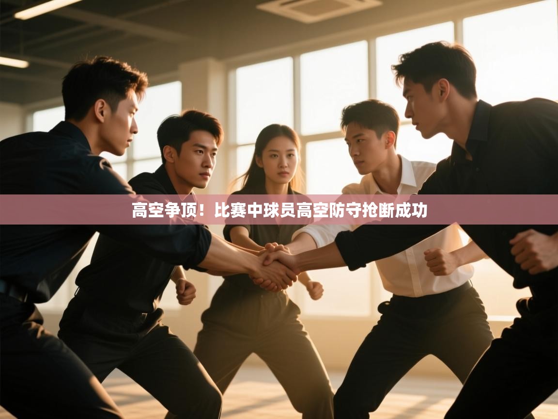 高空争顶！比赛中球员高空防守抢断成功  第2张
